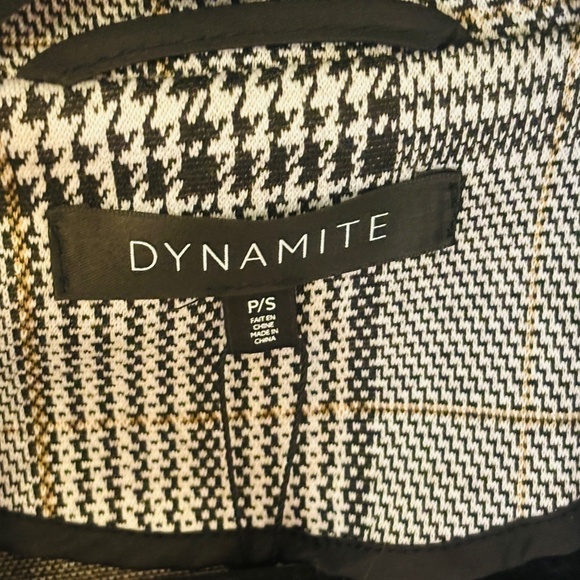 Dynamite Grey Shacket Long Style Blazer Jacket Trench SZ Small NWT - Picture 3 of 11